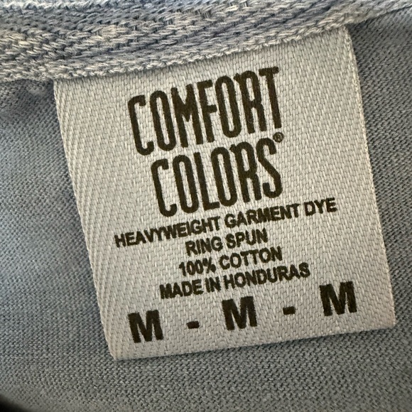 Comfort Colors Light Blue Marcus King T-Shirt - Picture 4 of 4